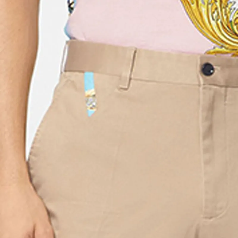 VERSACE Casual Pants Men's Khaki-4