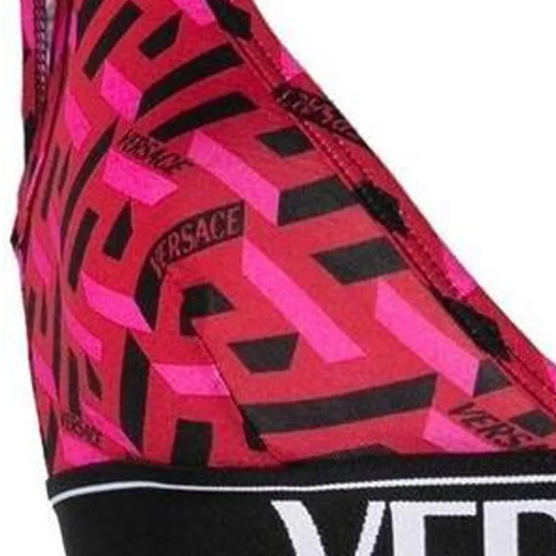 VERSACE Sports Underwear Women's Rose Red-3
