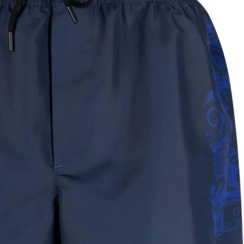 VERSACE Cartouche print Swim Shorts-2