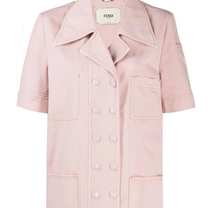 FENDI Jackets Women's Pink-1