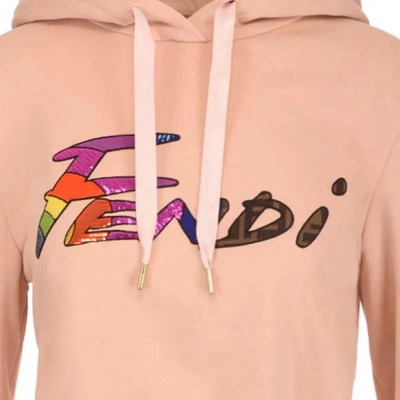 FENDI Sweatshirts Women's Pink-2
