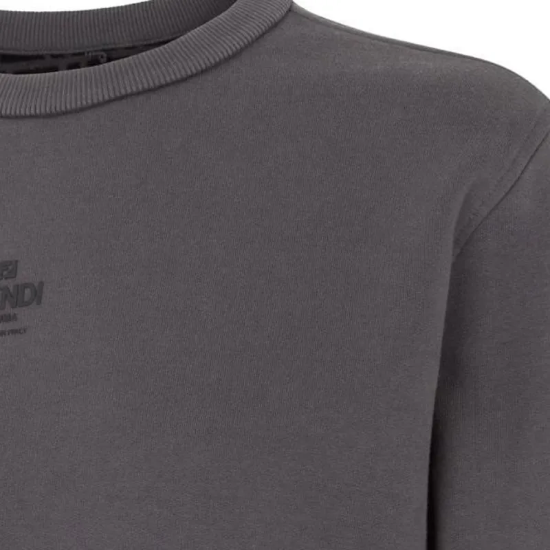 FENDI Sweatshirts Women's Gray-2