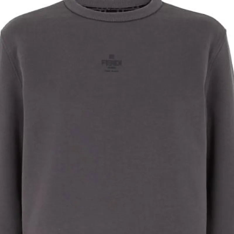 FENDI Sweatshirts Women's Gray-3