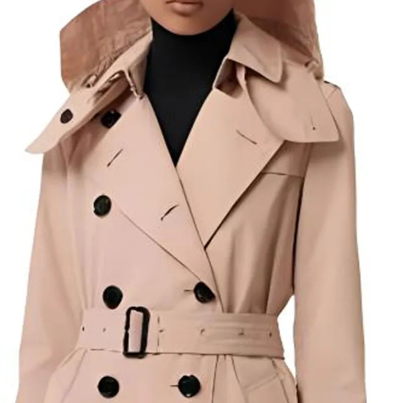 Burberry Trench Coat Women's Pink-1