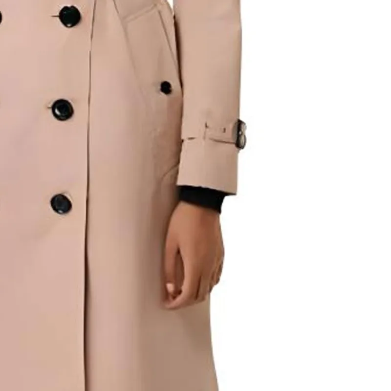 Burberry Trench Coat Women's Pink-4