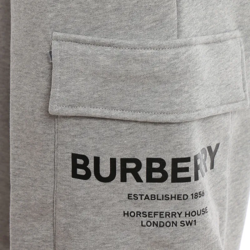 Burberry Casual Shorts Men Light Gray-4
