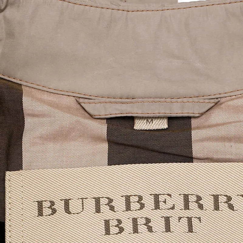 Burberry Trench Coat Men's Brown-3