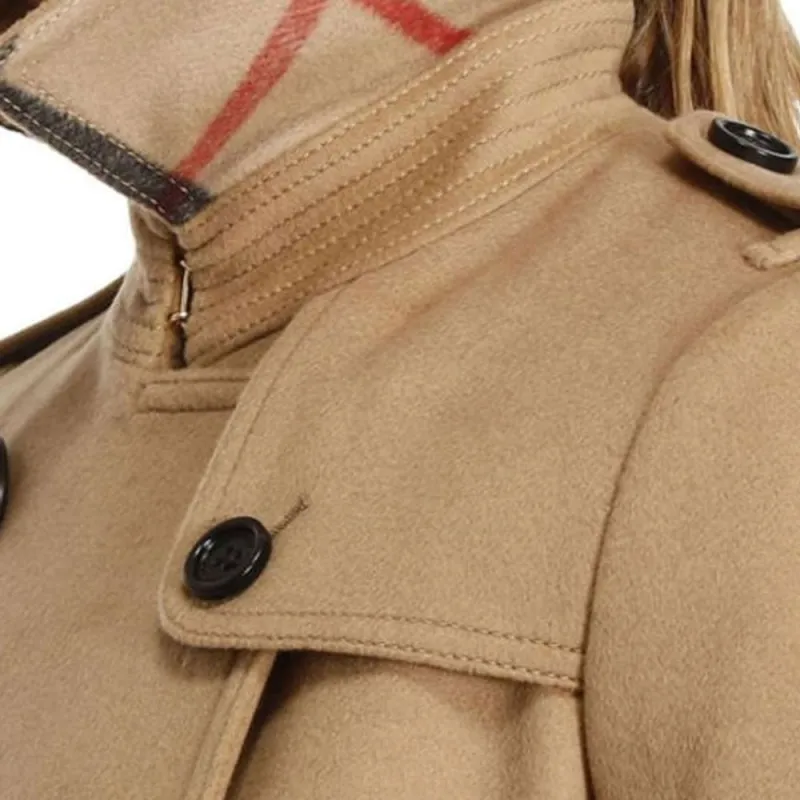 Burberry Velvet feel Coat Women's-4