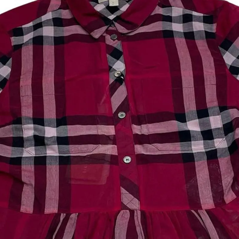 Burberry Shirts Women's Red-3