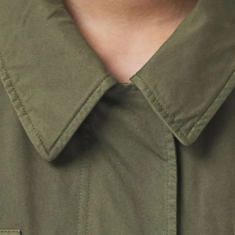 Burberry Jackets Women's Army Green-4