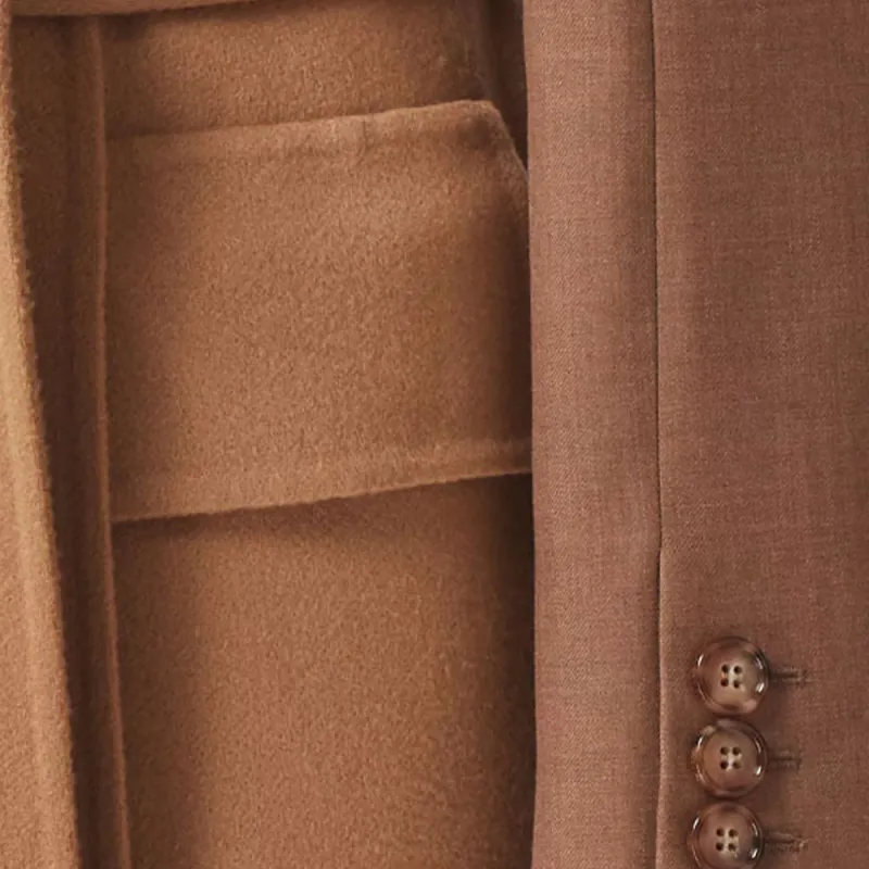 Burberry Velvet Jackets Women's Camel-4