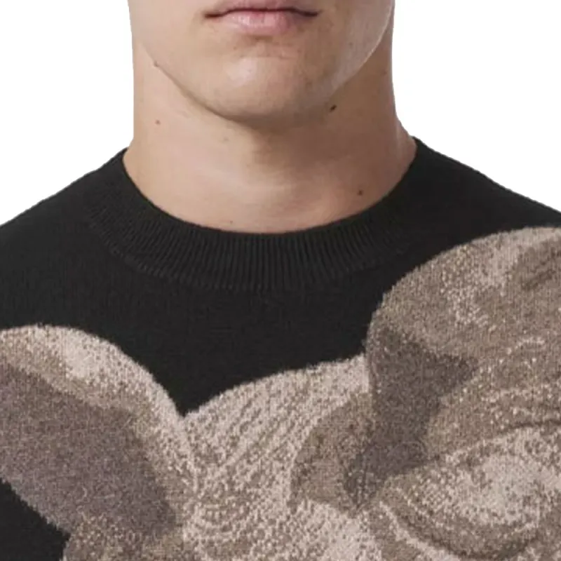 Burberry Cashmere Sweaters Men Black-3