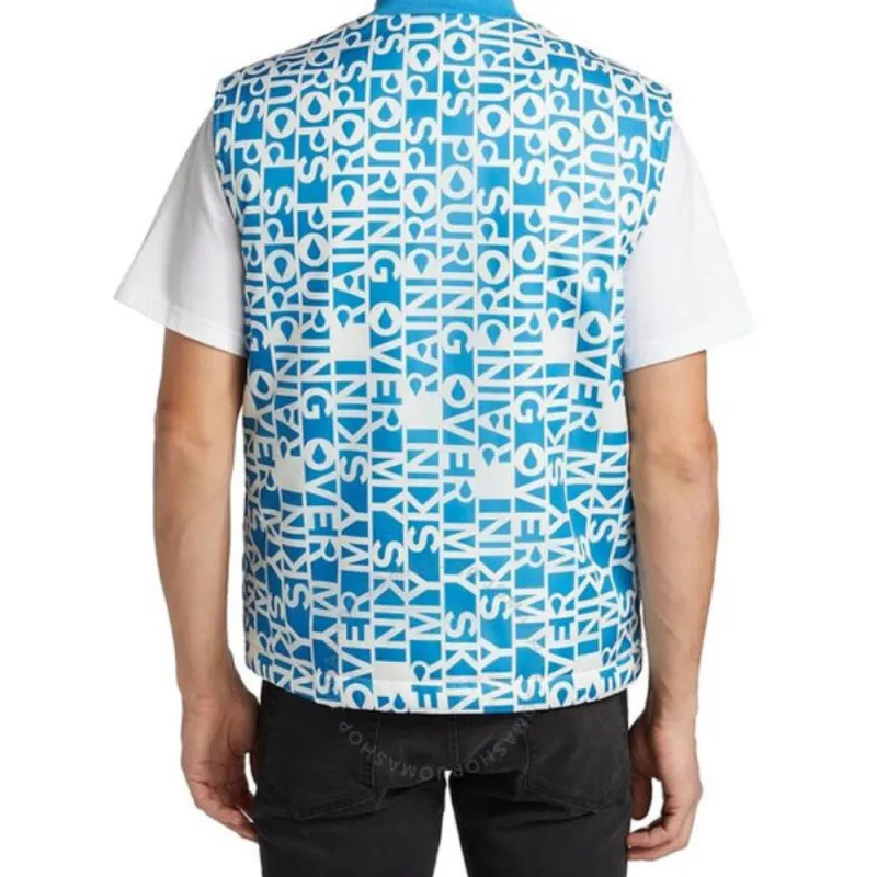 Burberry Vests Men Blue-2