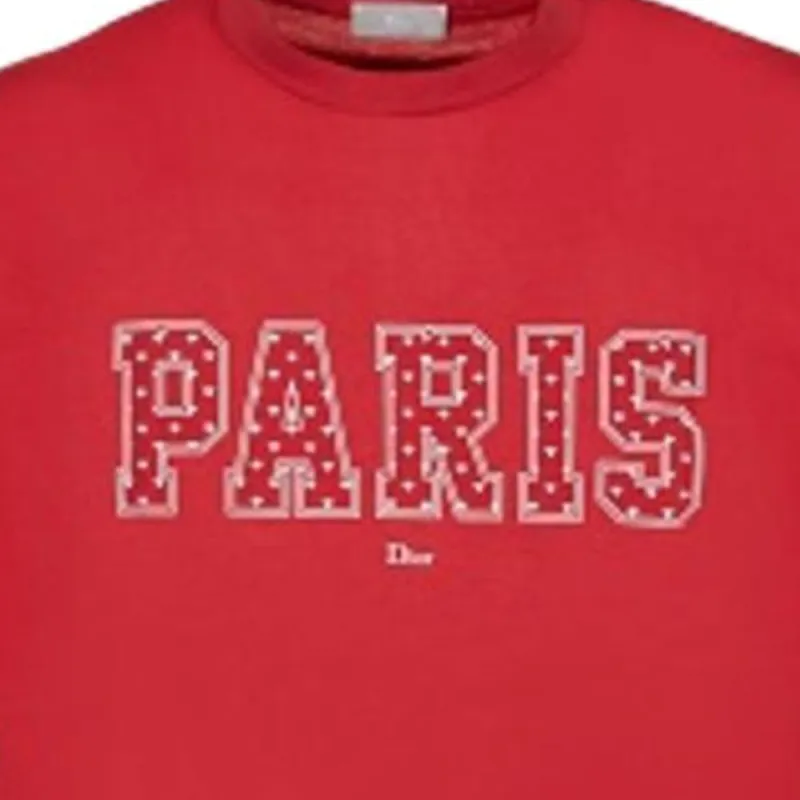 DIOR T Shirts Men Red-2