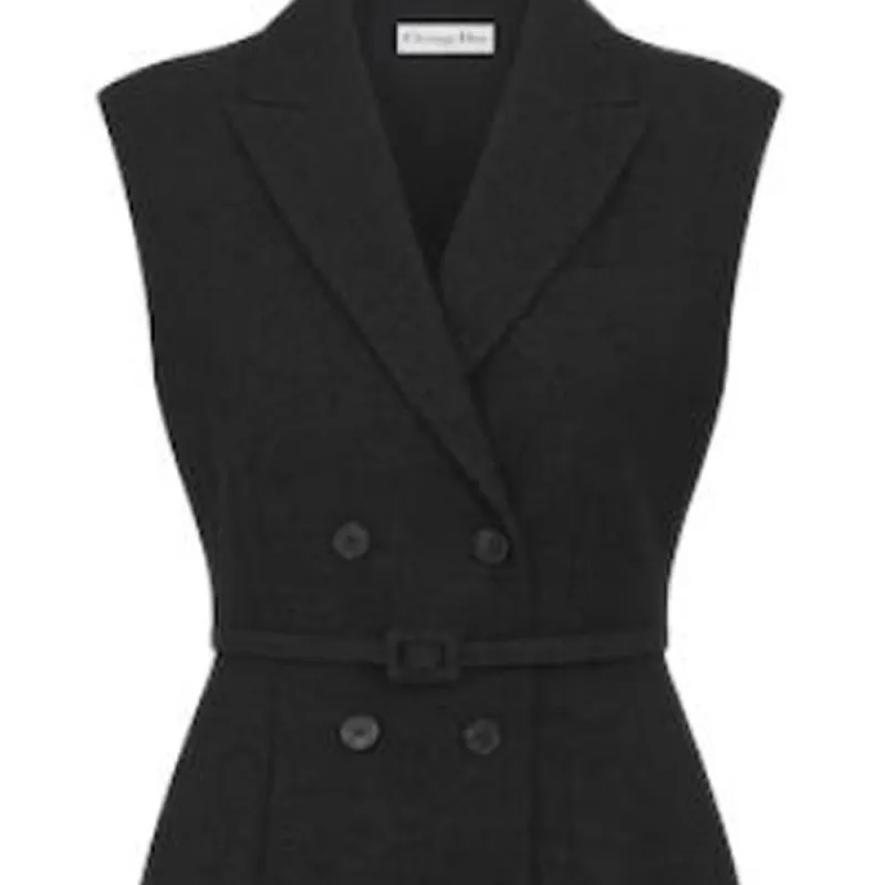 DIOR Business Suits Coats Women's Black-3