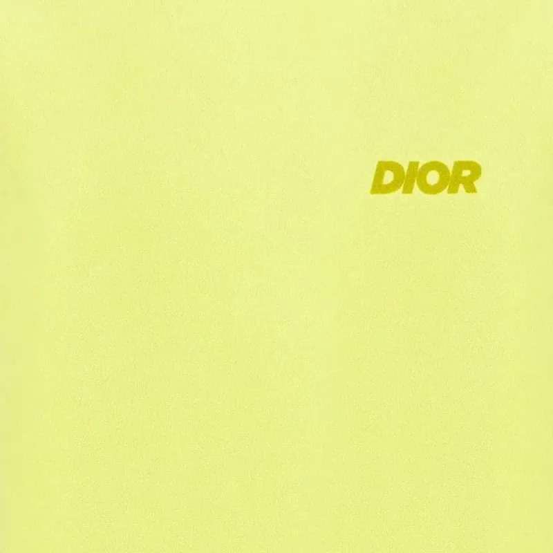 DIOR T Shirts Men Yellow-2