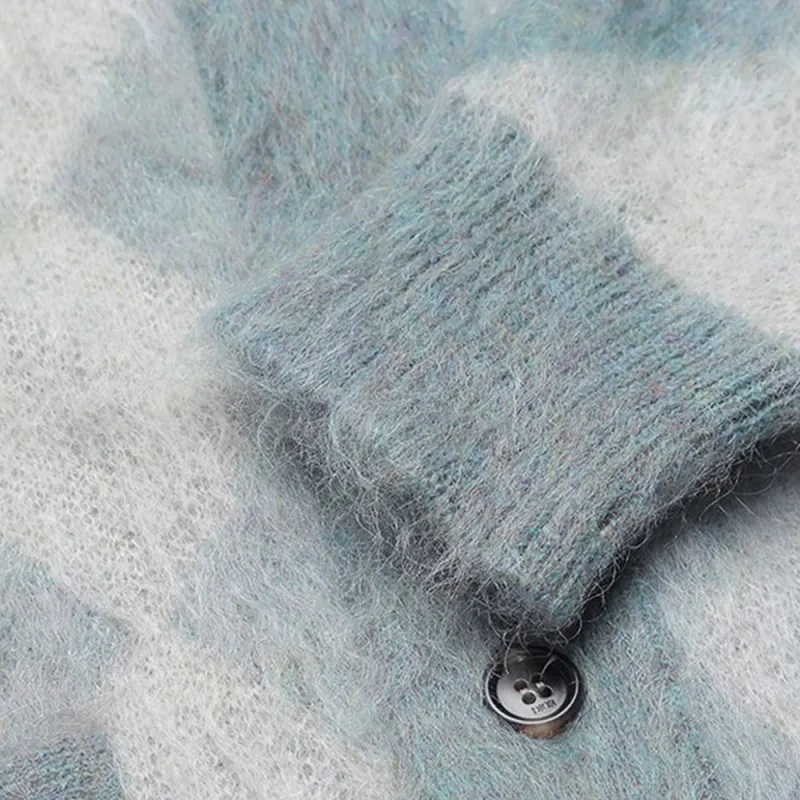 DIOR Sweaters Men Gray Blue-4