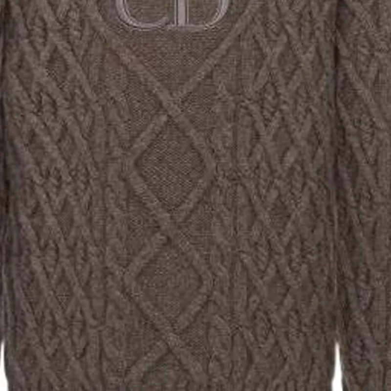 DIOR Cashmere Sweaters Men Brown-3