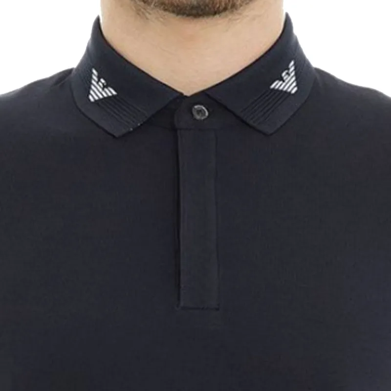 EMPORIO ARMANI Polo Shirts Men Blue-3