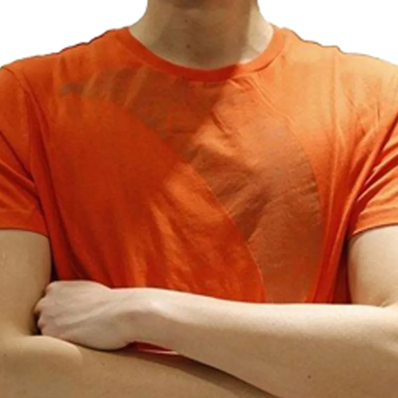 EMPORIO ARMANI T Shirts Men Orange-1