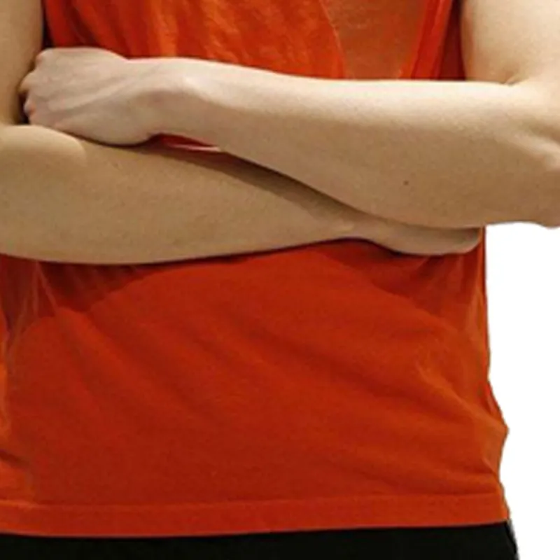 EMPORIO ARMANI T Shirts Men Orange-3