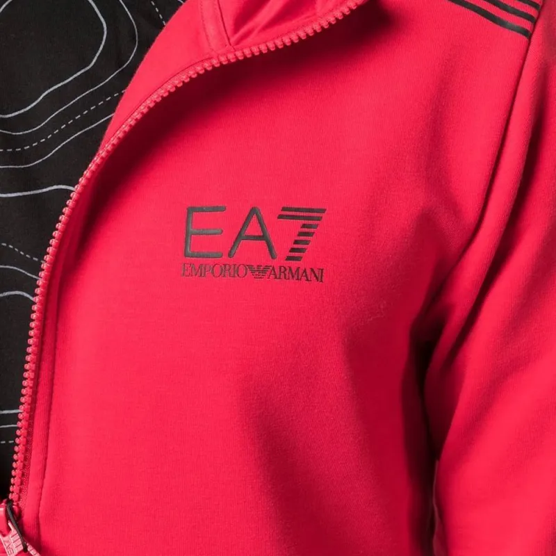 EMPORIO ARMANI EA7 Sweatshirt Men's Red-4