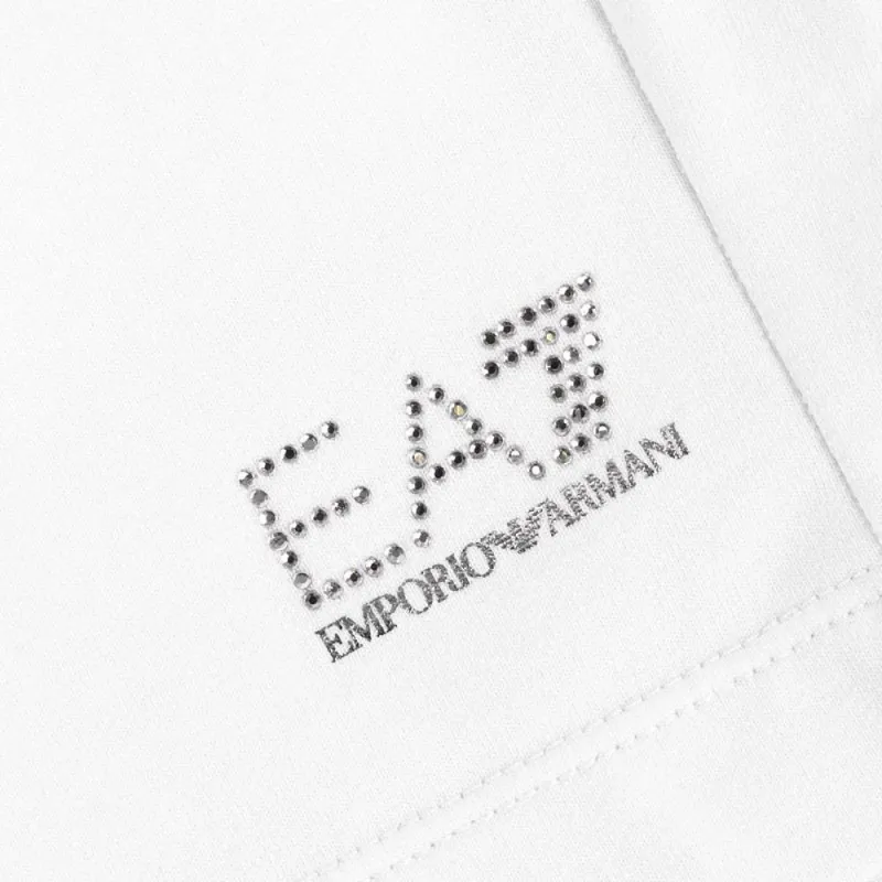 EMPORIO ARMANI EA7 SS23 Shorts Women's White-2
