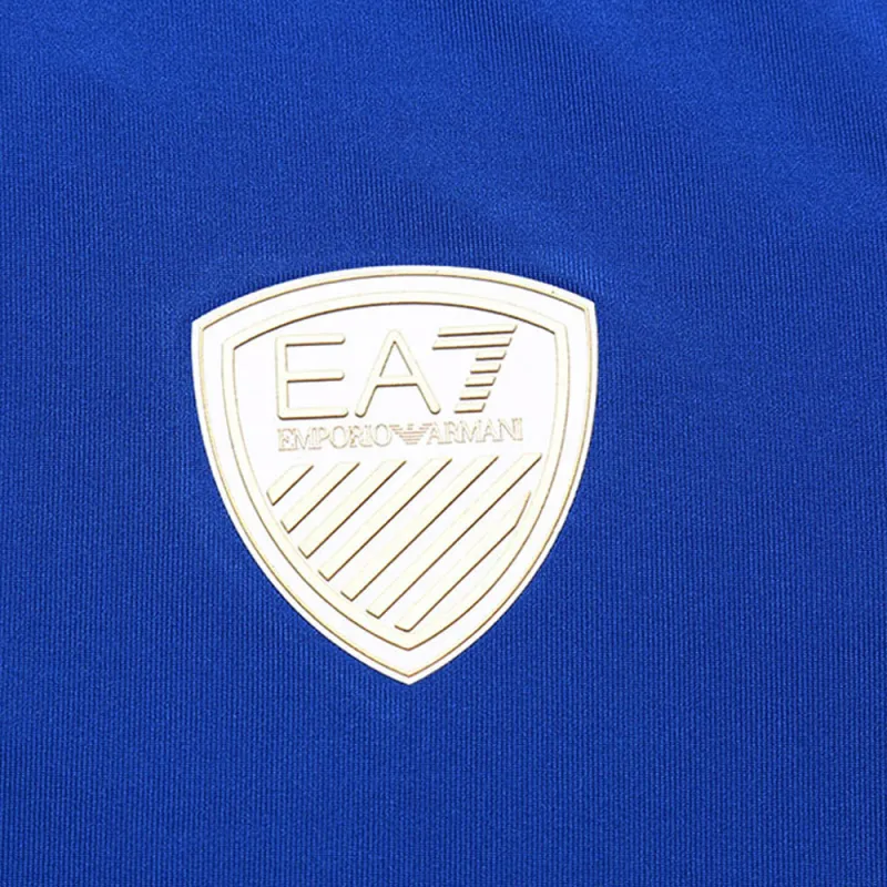 EMPORIO ARMANI EA7 T Shirts Men Royal Blue-4