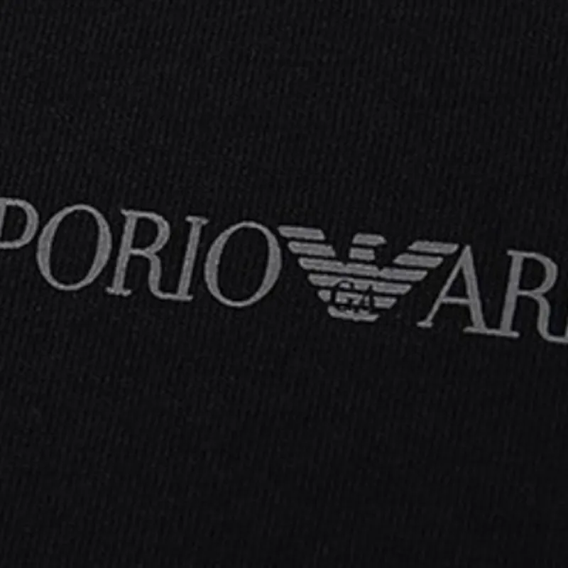 EMPORIO ARMANI FW20 T Shirt Men's 2 Pack Black-4