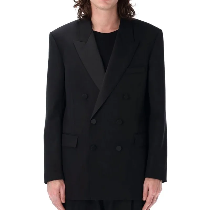 SAINT LAURENT Yves Tuxedo Jacket-2