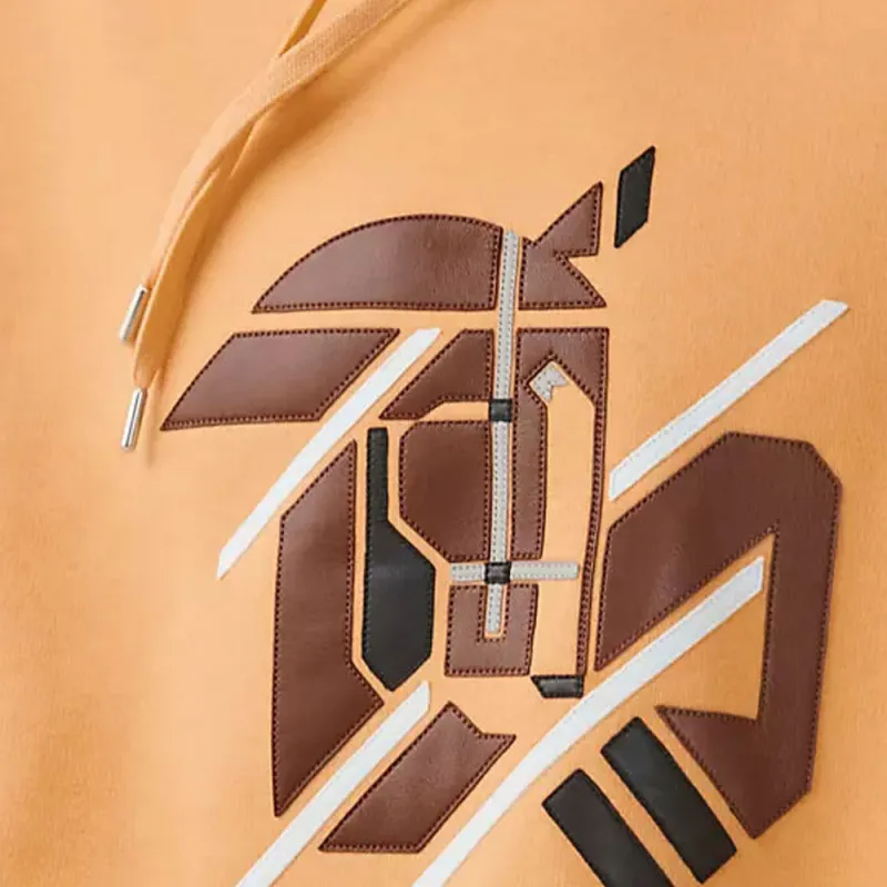 HERMES SS23 Sweatshirt Men's Orange-2