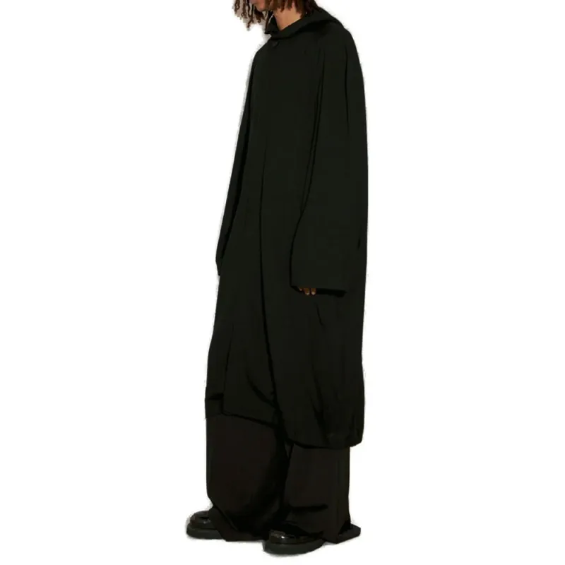 Balenciaga Raglan Hooded Coat-3