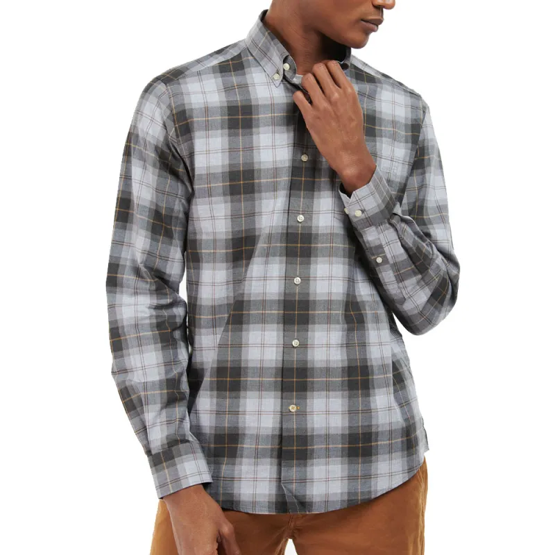 BARBOUR Shirts Men Gray-2