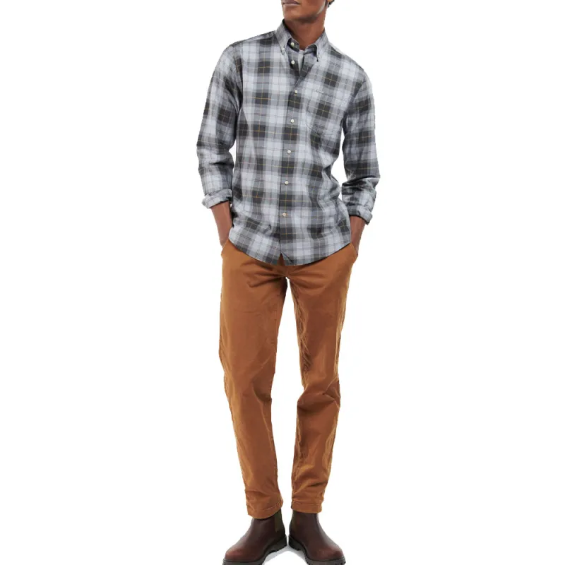 BARBOUR Shirts Men Gray-1