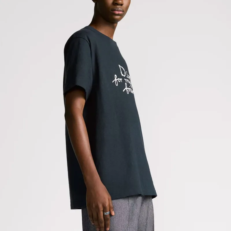 DIOR SS25 T Shirt Men's Marine Blue-4