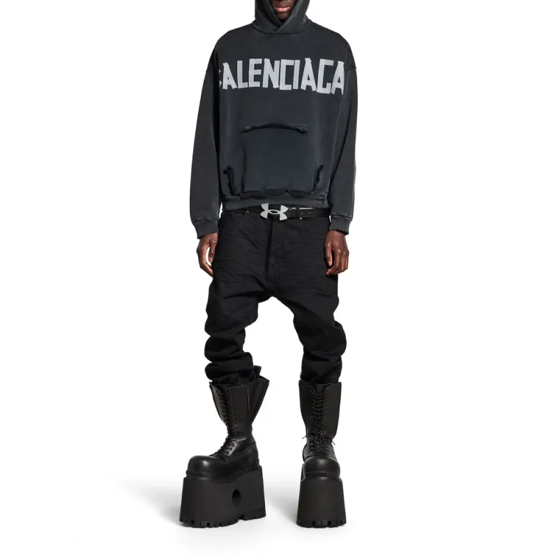 Balenciaga Ripped Pocket Hoodie-2