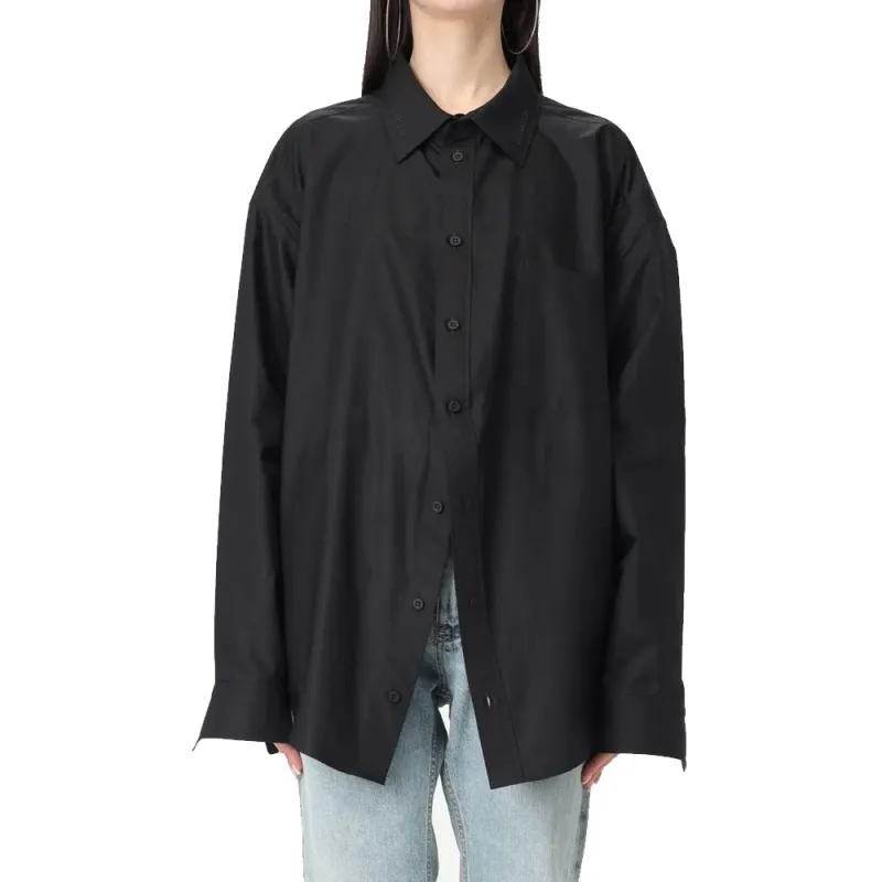 Balenciaga Chest Pocket Long Sleeved Shirt-2