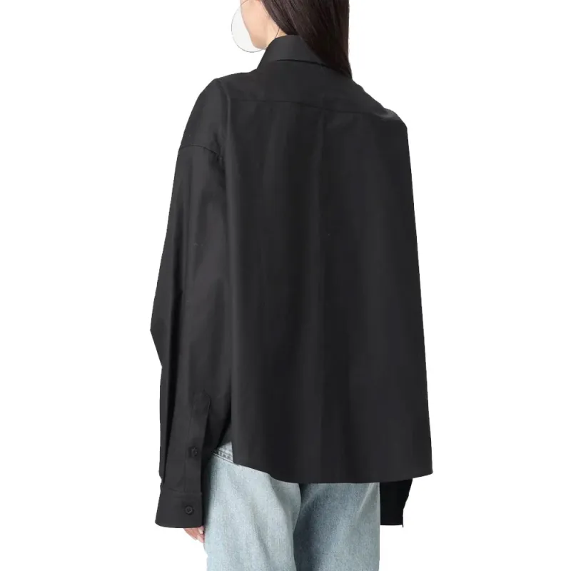 Balenciaga Chest Pocket Long Sleeved Shirt-3