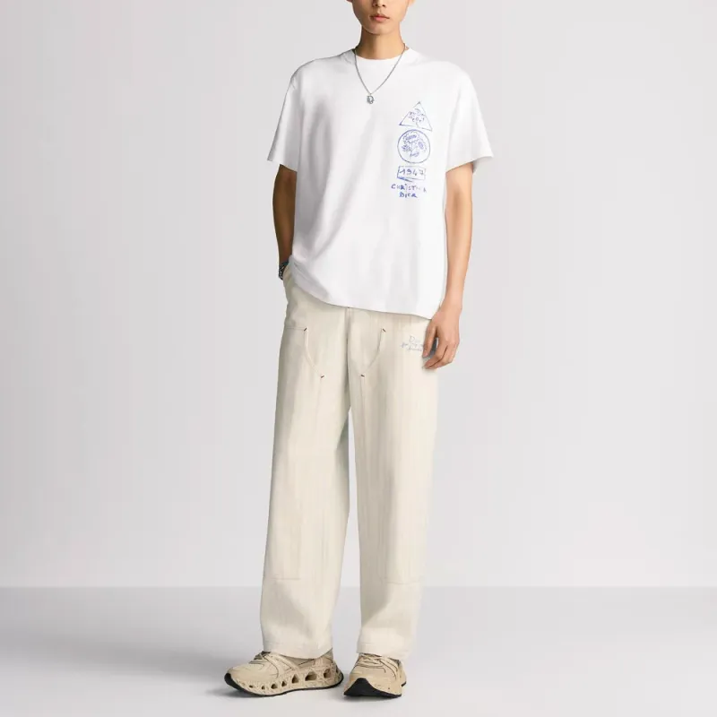 DIOR T Shirts Men White-2