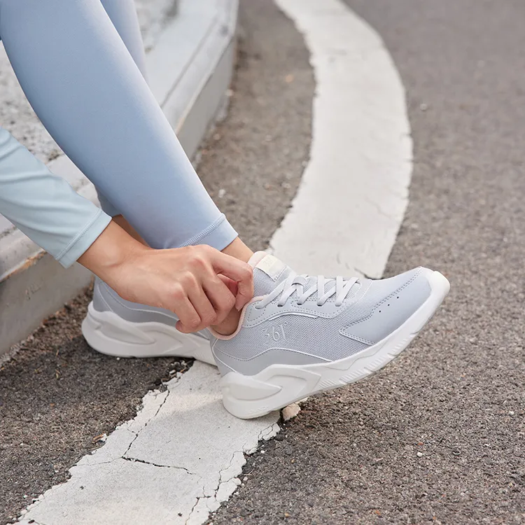 361° Blade 2.0 Cushioning, Slip Resistant, And Abrasion Resistant Low Top Running Shoes Women's Gray-10