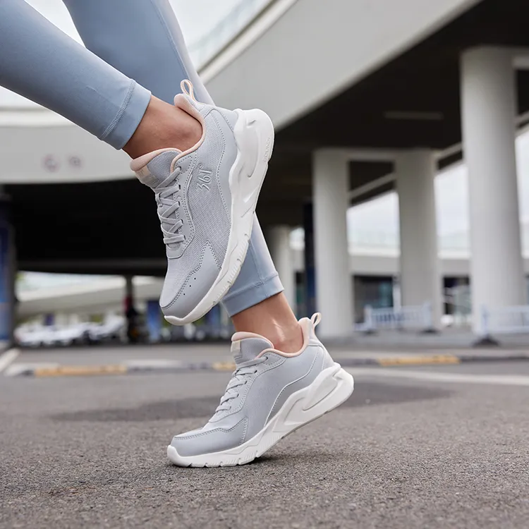 361° Blade 2.0 Cushioning, Slip Resistant, And Abrasion Resistant Low Top Running Shoes Women's Gray-7