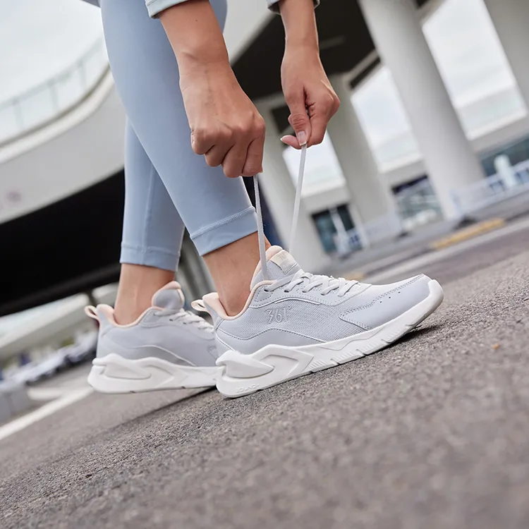 361° Blade 2.0 Cushioning, Slip Resistant, And Abrasion Resistant Low Top Running Shoes Women's Gray-11