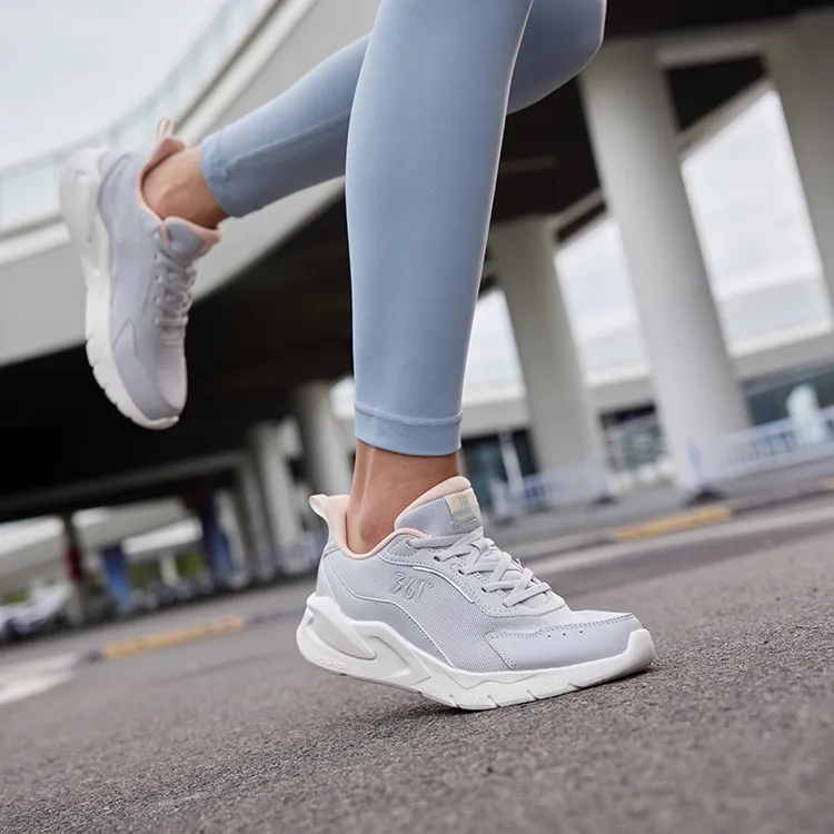 361° Blade 2.0 Cushioning, Slip Resistant, And Abrasion Resistant Low Top Running Shoes Women's Gray-9