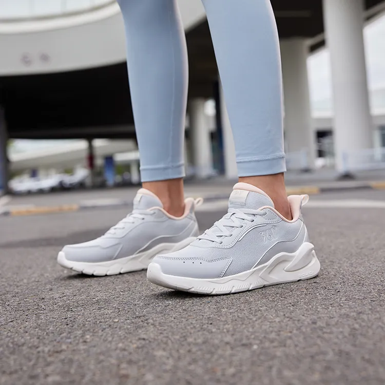 361° Blade 2.0 Cushioning, Slip Resistant, And Abrasion Resistant Low Top Running Shoes Women's Gray-6