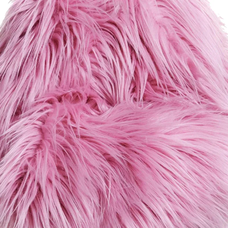 Bimba Y Lola Oversize Faux Fur Jacket-3