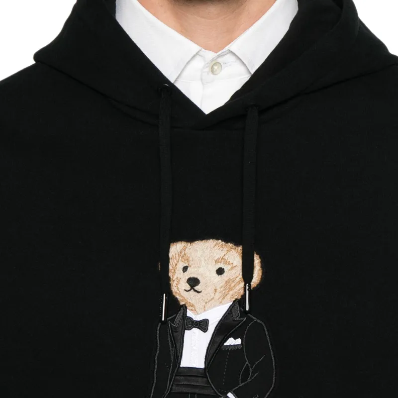 Ralph Lauren Purple Label Polo Bear Drawstring Hoodie-4