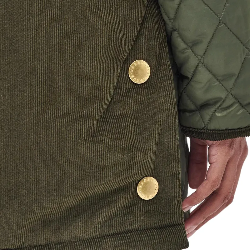BARBOUR FW24 Puffer Jacket Women's Olive-9
