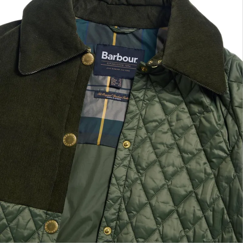 BARBOUR FW24 Puffer Jacket Women's Olive-8