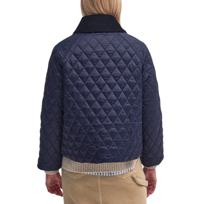 BARBOUR FW24 Puffer Jacket Women's Marine Blue-4