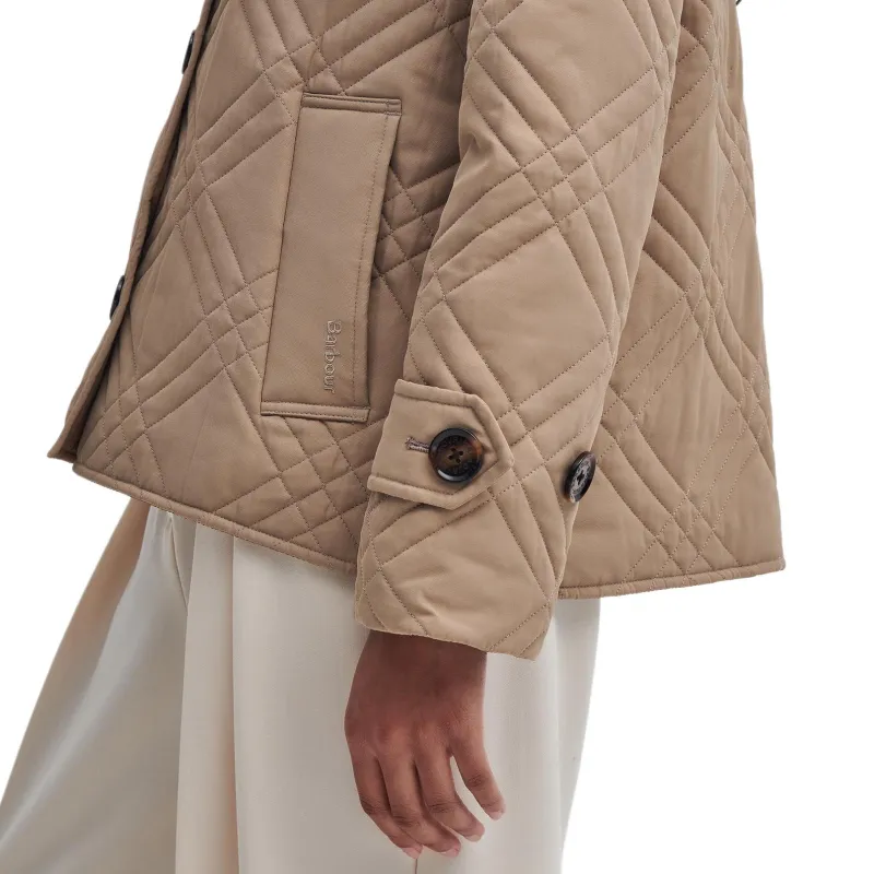 BARBOUR FW24 Jackets Coats Women's Beige-7